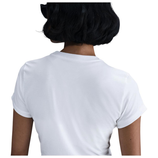 Nike Γυναικεία κοντομάνικη μπλούζα Sportswear Chill Knit Cropped Tee